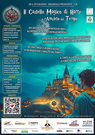 Il castello magico di harry e l'amuleto del tempo